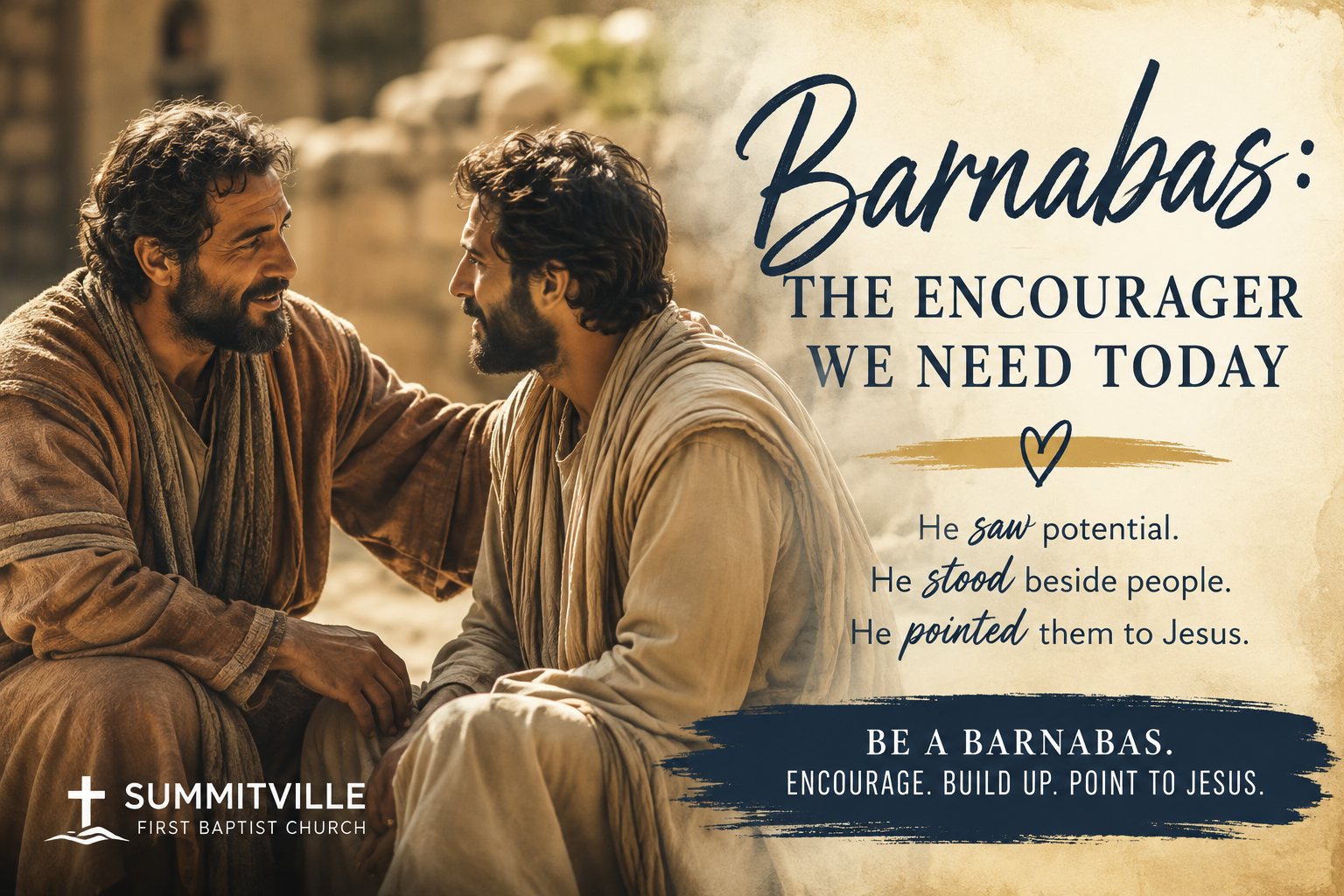 Barnabas: The Encourager We Need Today